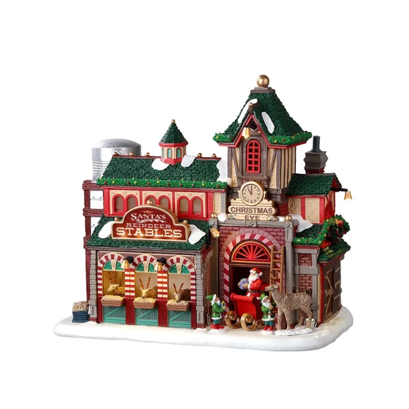 Lemax Lemax Starter Pack|Novità Lemax Natale 2025*Santa's Reindeer Deluxe Pack con Neve in Omaggio