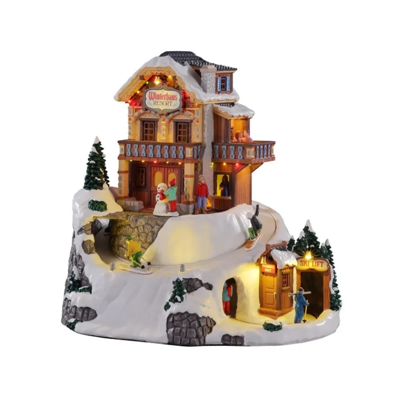 Lemax Lemax Starter Pack|Novità Lemax Natale 2025*Ski Village Deluxe Pack con Neve in Omaggio