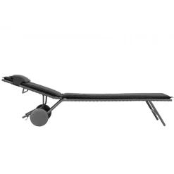 LaFuma Lettini Arredo Giardino|Lafuma Prestige*Lettino BAYANNE II LFM5177 Onyx