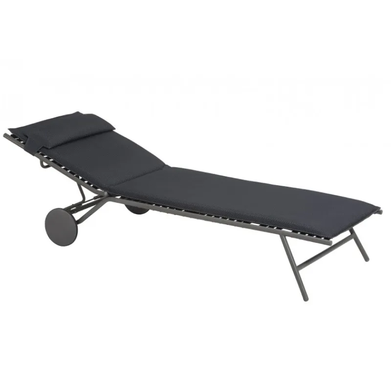 LaFuma Lettini Arredo Giardino*Lettino MIAMI BEC LFM5173 Dark Grey