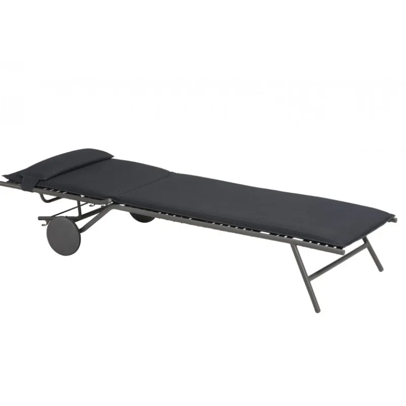 LaFuma Lettini Arredo Giardino*Lettino MIAMI BEC LFM5173 Dark Grey
