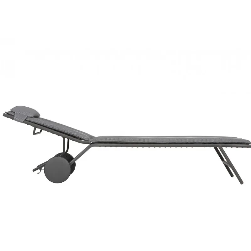 LaFuma Lettini Arredo Giardino*Lettino MIAMI BEC LFM5173 Silver