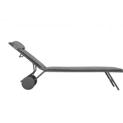 LaFuma Lettini Arredo Giardino*Lettino MIAMI BEC LFM5173 Silver