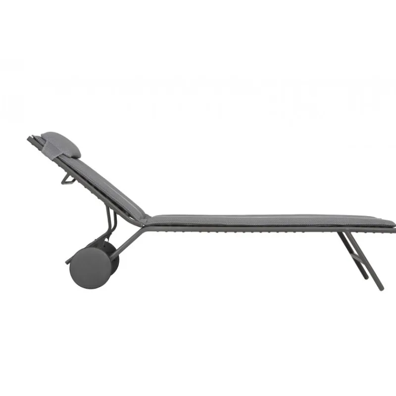 LaFuma Lettini Arredo Giardino*Lettino MIAMI BEC LFM5173 Silver