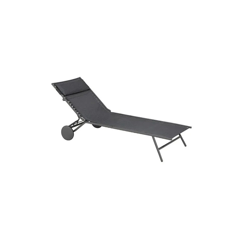 LaFuma Lettini Arredo Giardino*Lettino MIAMI DUO LFM5171 Obsidian