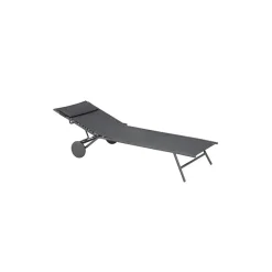LaFuma Lettini Arredo Giardino*Lettino MIAMI DUO LFM5171 Obsidian