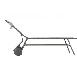 LaFuma Lettini Arredo Giardino*Lettino MIAMI HIGH DUO LFM5172 Galet