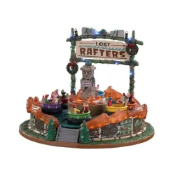 Lemax Edifici Illuminati|Edifici E Giostre In Movimento*Lost Rafters con Alimentatore 4.5V Cod. 04722