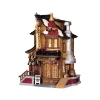 Lemax Edifici Illuminati|Lemax Best Buy*Lucy's Chocolate Shop con Alimentatore Cod. 45052