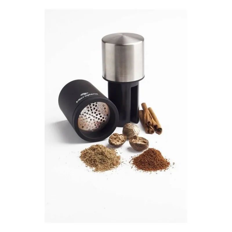 Microplane Grattugie Microplane*Macina spezie 2 in 1 Speciality in Acciaio