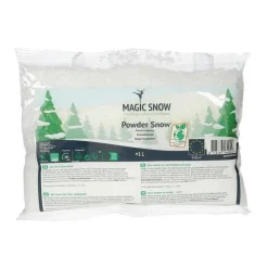 Magic Snow Allestimento Villaggi|Materiale Per Decorare*Neve in Polvere Bio 1 Litro