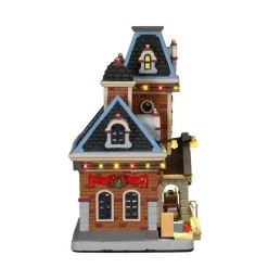 Lemax Edifici Illuminati*Main Terminal Train Station con Alimentatore 4.5Vo Cod. 75194