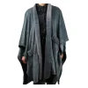 Unique Living Plaid Unique Living|Cuscini E Plaid*Mantella Calda Gaby Throw 125 x 175 cm Colore Dark Grey