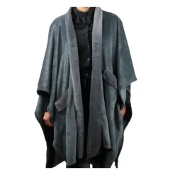 Unique Living Plaid Unique Living|Cuscini E Plaid*Mantella Calda Gaby Throw 125 x 175 cm Colore Dark Grey