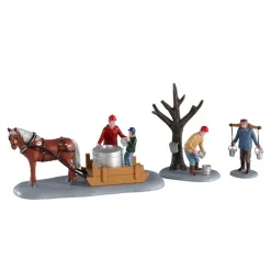 Lemax Scene Natalizie*Maple Syrup Season Set of 3 Cod. 03523