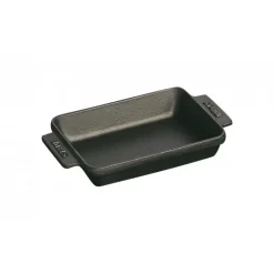Staub Piatti Pirofile E Vassoi*Mini Pirofila Ovale 15 cm Nera in Ghisa