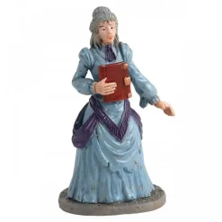 Lemax Personaggi|Personaggi*Miss Terry The Bookstore Owner Cod. 12008