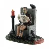 Lemax Personaggi|Prodotti Fuori Catalogo*Monster Reading Spooky News Cod. 82570