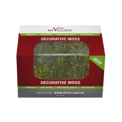 MyVillage Allestimento Villaggi|Materiale Per Decorare*Muschio Verde 50 gr