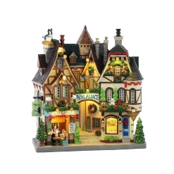 Lemax Edifici Illuminati|Novità Lemax Natale 2025*Noel Alsace B/O 4.5V Cod. 55318