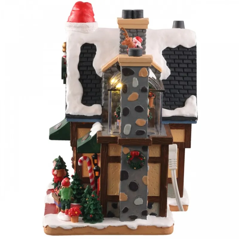 Lemax Edifici Illuminati|Lemax Best Buy*North Pole Nursery B/O 4.5V Cod. 05677