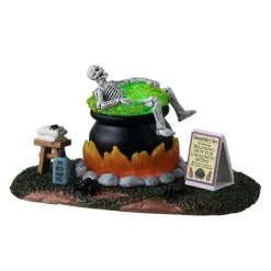 Lemax Scene Halloween|Novità Lemax Spooky Town 2025*Nothing Like A Hot Bath B/O 4.5V Cod. 44302
