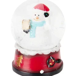 Koopman Complementi D'Arredo*Palla di Neve di Natale 8,5 cm. Pezzo Singolo
