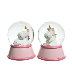 Kaemingk Palline Di Natale|Addobbi Per Albero Di Natale*Palle di neve Rosa dim 10x13.5 cm Pezzo Singolo