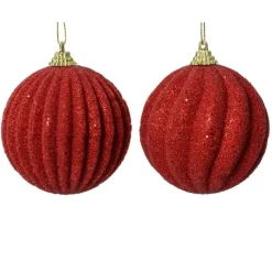 Kaemingk Palline Di Natale|Addobbi Per Albero Di Natale*Pallina di Natale da Appendere in EVA colore Rosso Pezzo Singolo