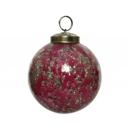 Kaemingk Palline Di Natale|Addobbi Per Albero Di Natale*Pallina in vetro da appendere 7,5 cm rosso.