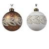 Kaemingk Palline Di Natale|Addobbi Per Albero Di Natale*Palline di Natale con foglie da Appendere Set da 3