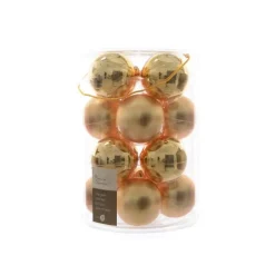 Kaemingk Palline Di Natale|Addobbi Per Albero Di Natale*Palline in Vetro Dim. 8 cm 16 Pezzi