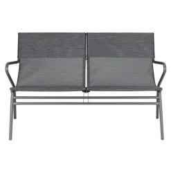 LaFuma Sedie E Sdraio*Panca Bassa imbottita VENCE LFM5287 Obsidian/Titane