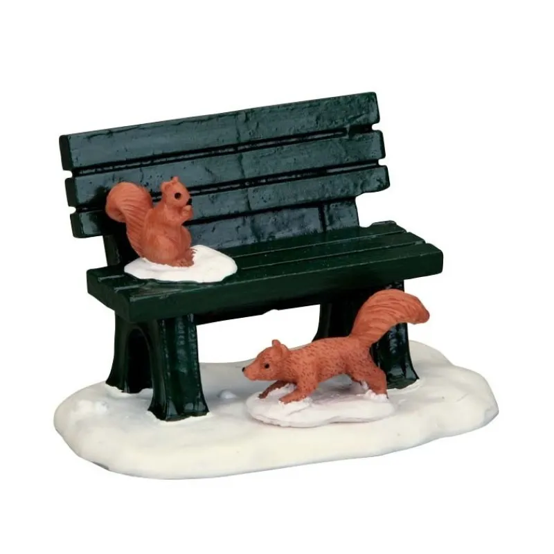 Lemax Personaggi|Accessori*Park Bench In Winter Cod. 54938