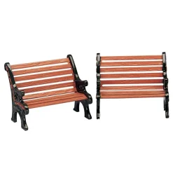 Lemax Personaggi|Accessori*Park Bench Set of 2 Cod. 34895