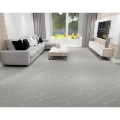 Unionwood Pavimenti In Spc Unionwood*Pavimento In Spc Effetto Pietra - Marmo Venato Grigio