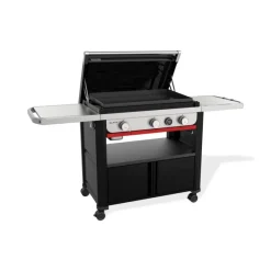 Weber Barbecue Weber A Gas|Barbecue Weber Slate*Piastra a Gas Slate GPD 76 cm Premium Black Cod. 1500246