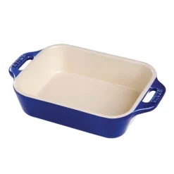 Staub Piatti Pirofile E Vassoi*Pirofila Gratin Rettangolare 26 x 17 cm Blu Scura in Ceramica