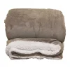 Unique Living Plaid Unique Living|Cuscini E Plaid*Plaid Lars XL 220x240 cm Colore Taupe