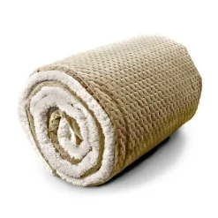 Unique Living Plaid Unique Living|Cuscini E Plaid*Plaid Throw Nora 150 x 200 cm Colore Honey