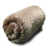 Unique Living Plaid Unique Living|Cuscini E Plaid*Plaid Throw Xmas Glitter Star 130 x 160 cm Colore Taupe