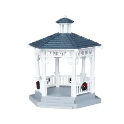 Lemax Accessori|Scene Natalizie*Plastic Gazebo With Decorations Cod. 04160