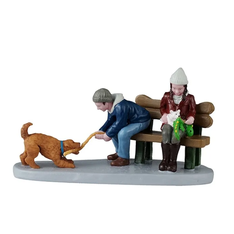 Lemax Personaggi|Novità Lemax Natale 2025*Playful Pups Cod. 52525