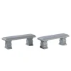 Lemax Accessori*Plaza Bench Set of 2 Cod. 74236