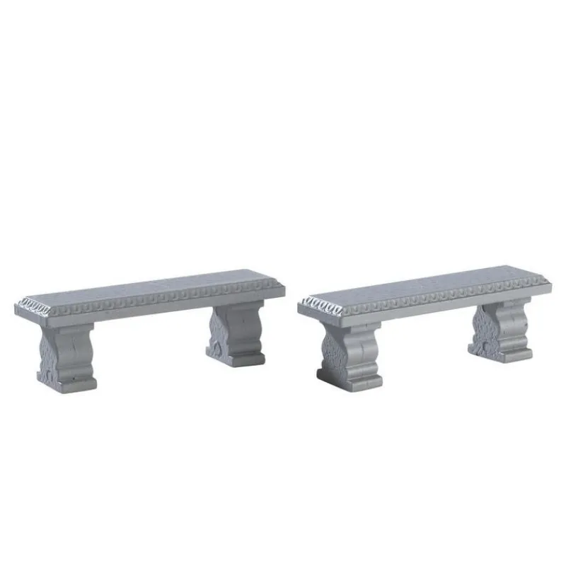 Lemax Accessori*Plaza Bench Set of 2 Cod. 74236