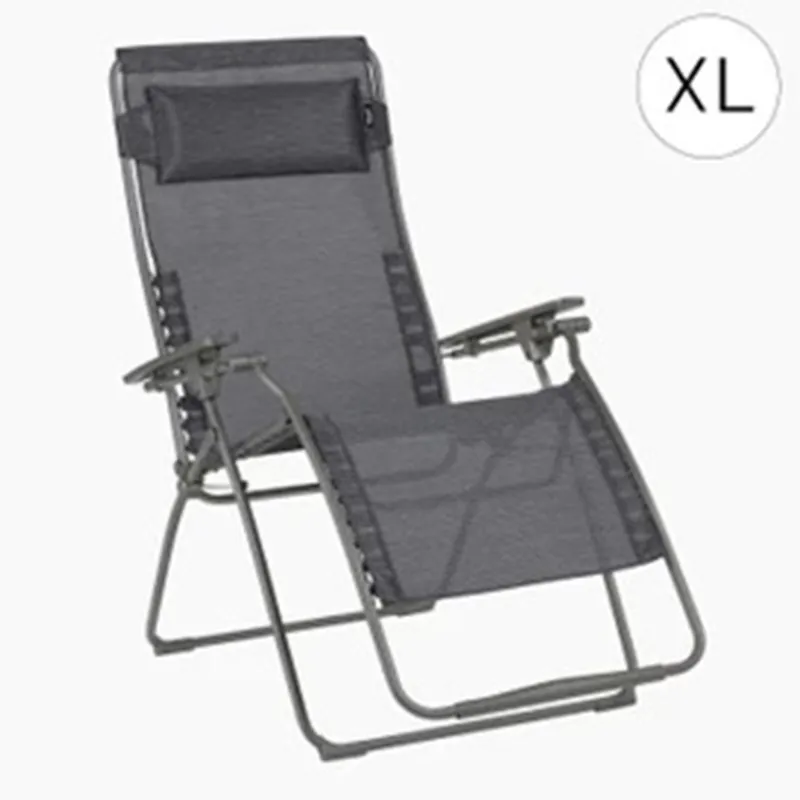 LaFuma Sedie E Sdraio*Poltrona Reclinabile Sdraio FUTURA XL LFM3116 Obsidian