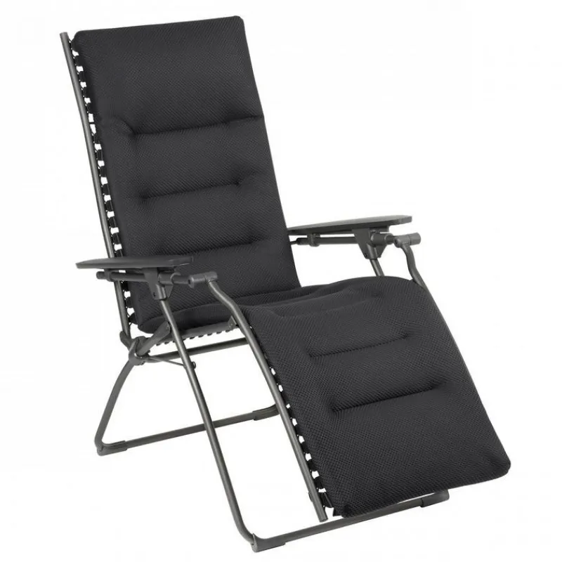 LaFuma Sedie E Sdraio*Poltrona Reclinabile Sdraio EVOLUTION Be Comfort LFM2830 Dark Grey