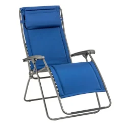LaFuma Sedie E Sdraio*Poltrona Relax Imbottita RSX CLIP XL PADDED LFM5334 Denim/Titane