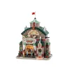 Lemax Edifici Illuminati|Novità Lemax Natale 2025*Pop-Up Christmas Cookie Shop con Alimentatore 4.5V Cod. 45248