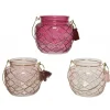 Kaemingk Candele E Accessori*Porta candela in vetro 11,5 cm. Pezzo Singolo